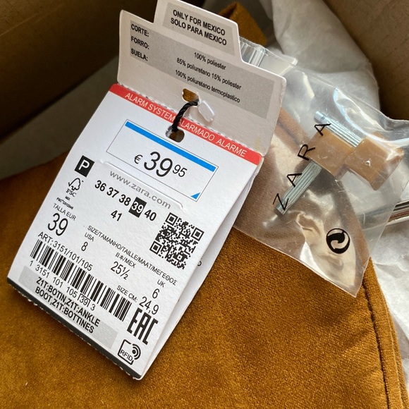 Zara Trafaluc heeled leather ankle booties - Picture 6 of 10